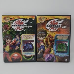 Lot DVD bakugan battle brawlers anime /teletoon (no cards) tested